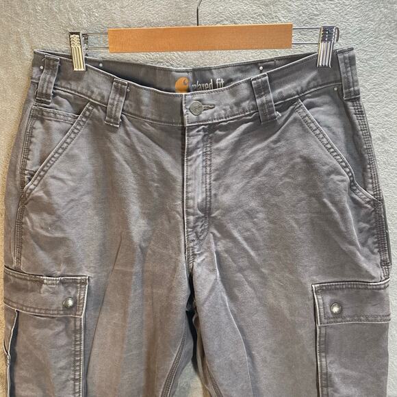 Carhartt Cargo Pants Size 34x30 Utility Casual Construction Workwear Chore Y2k - Picture 4 of 10
